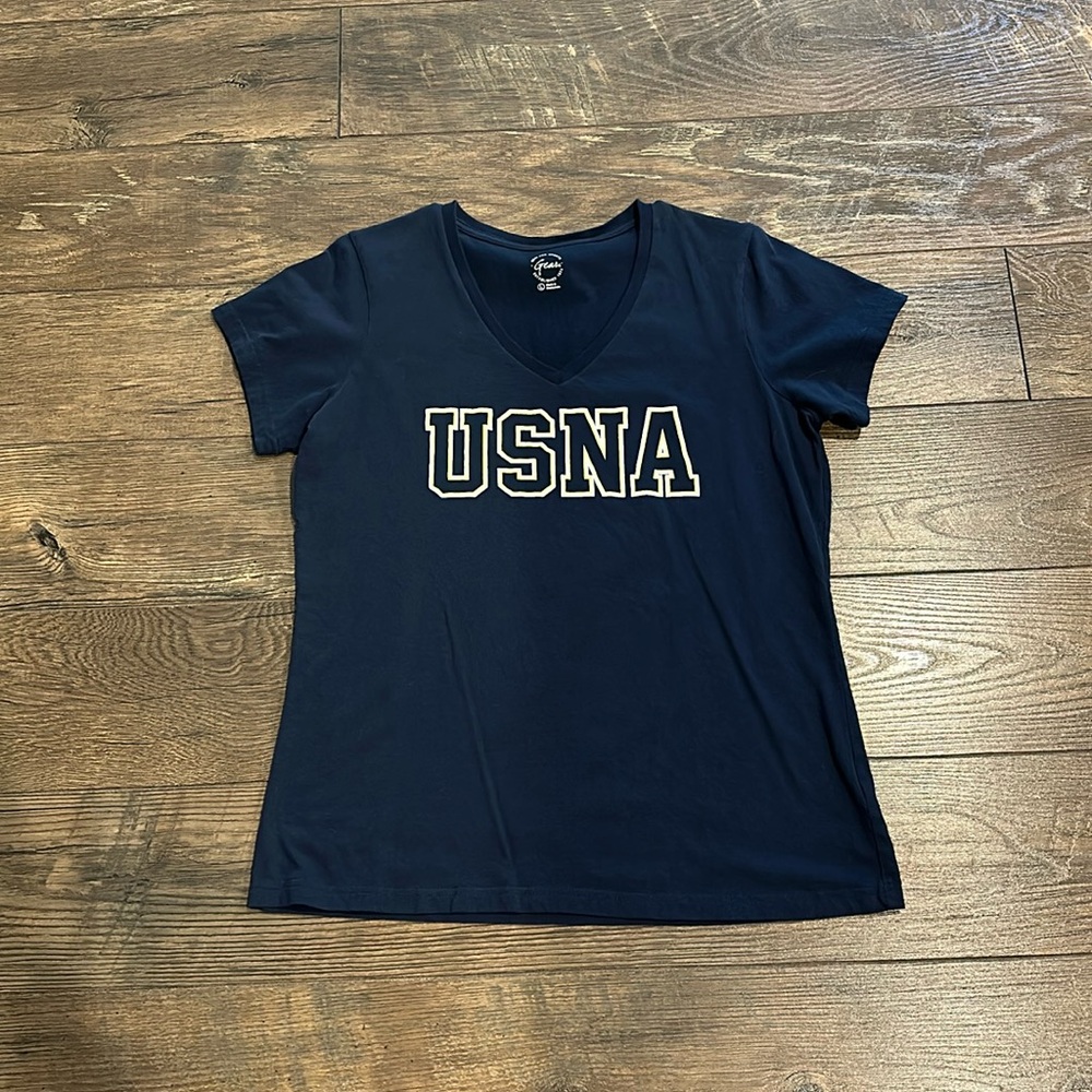 US Naval Academy Short Sleeve Shirt - Size L
